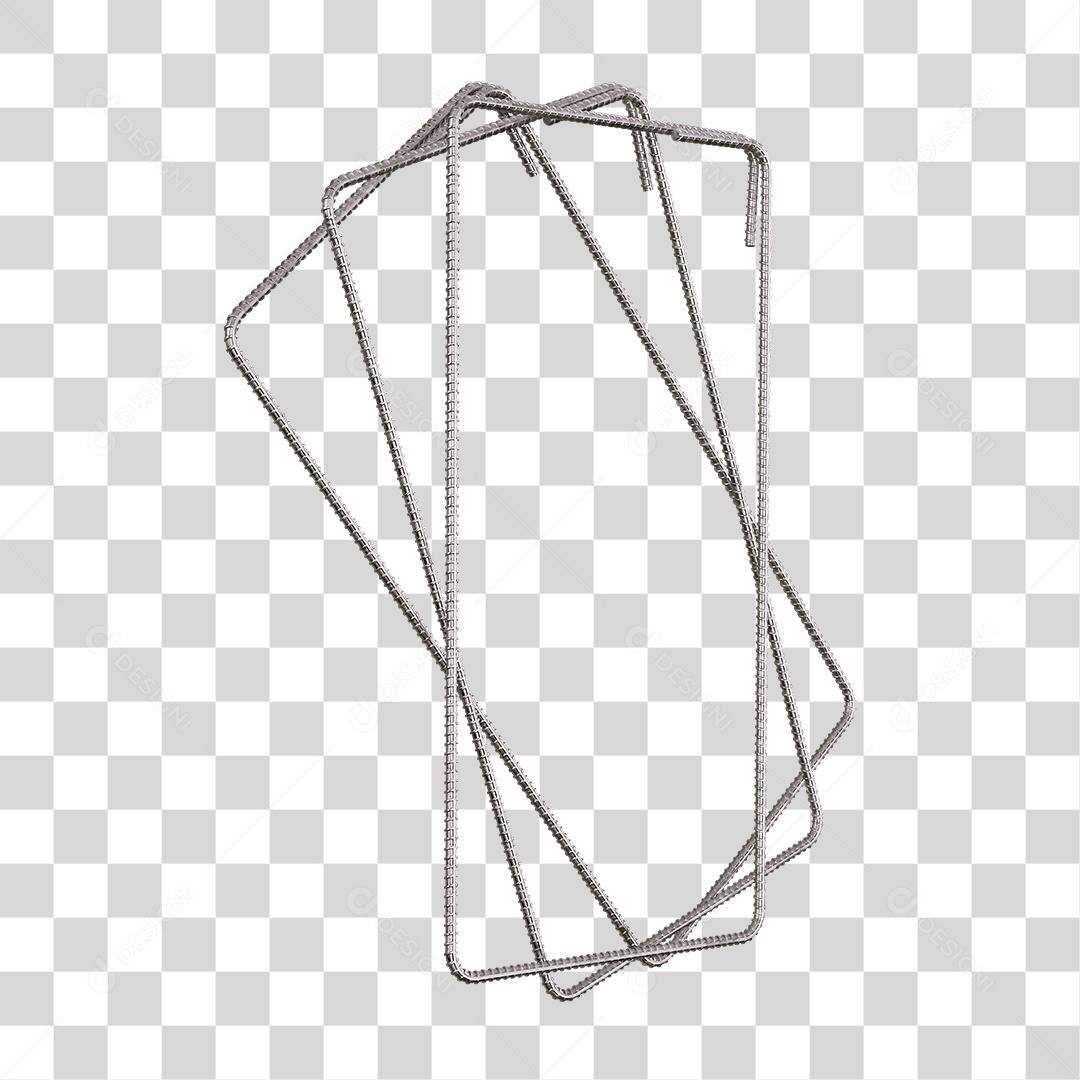 Barra de Ferro Treliça PNG Transparente