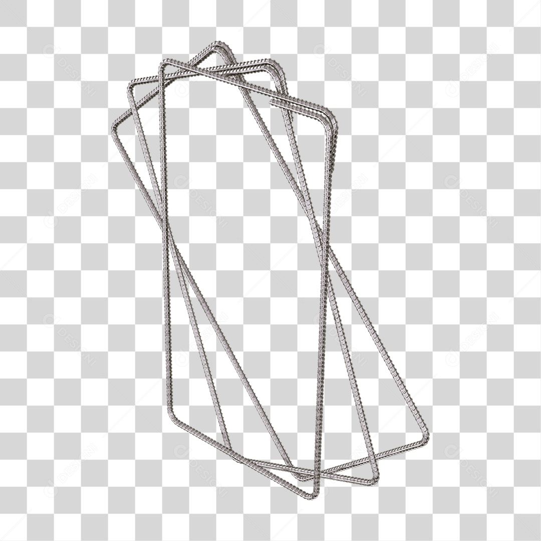 Barra de Ferro Treliça PNG Transparente