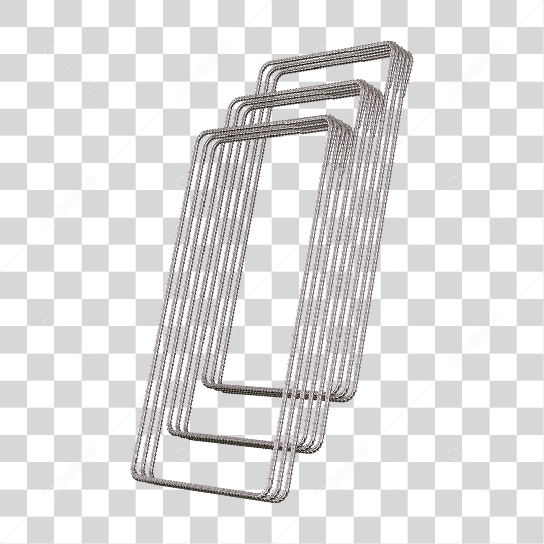 Barra de Ferro Treliça PNG Transparente