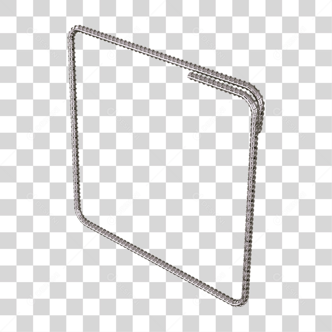 Barra de Ferro Treliça PNG Transparente