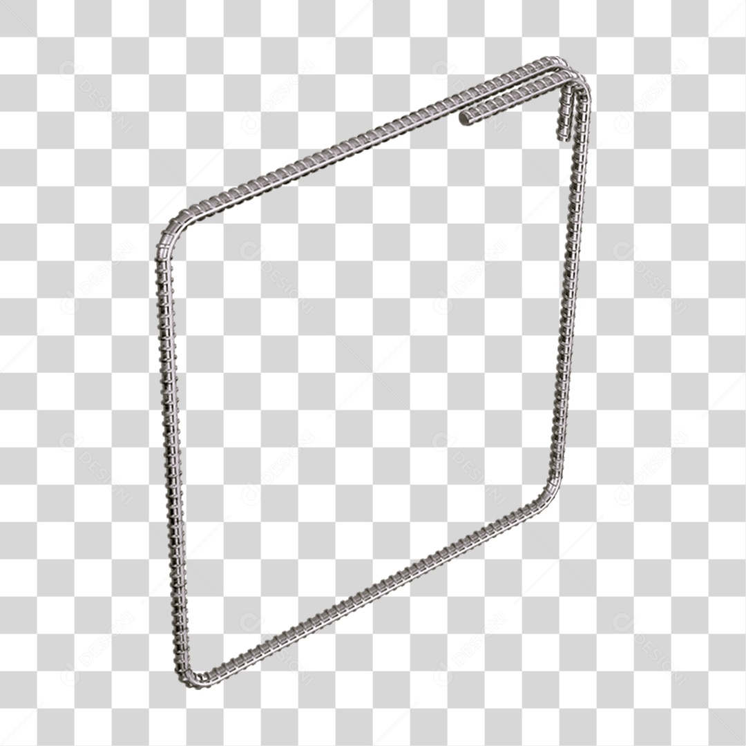 Barra de Ferro Treliça PNG Transparente