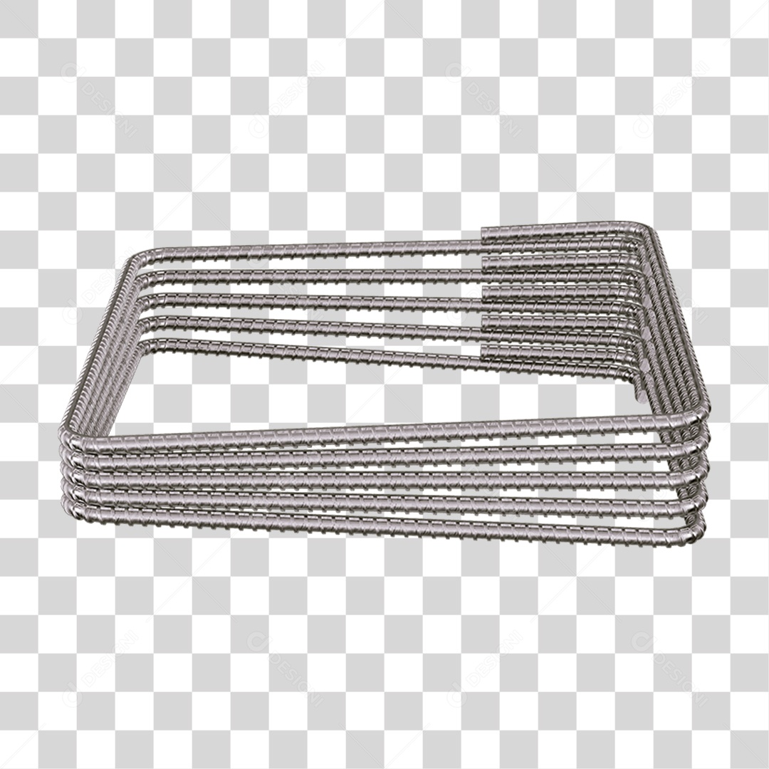 Barra de Ferro Treliça PNG Transparente