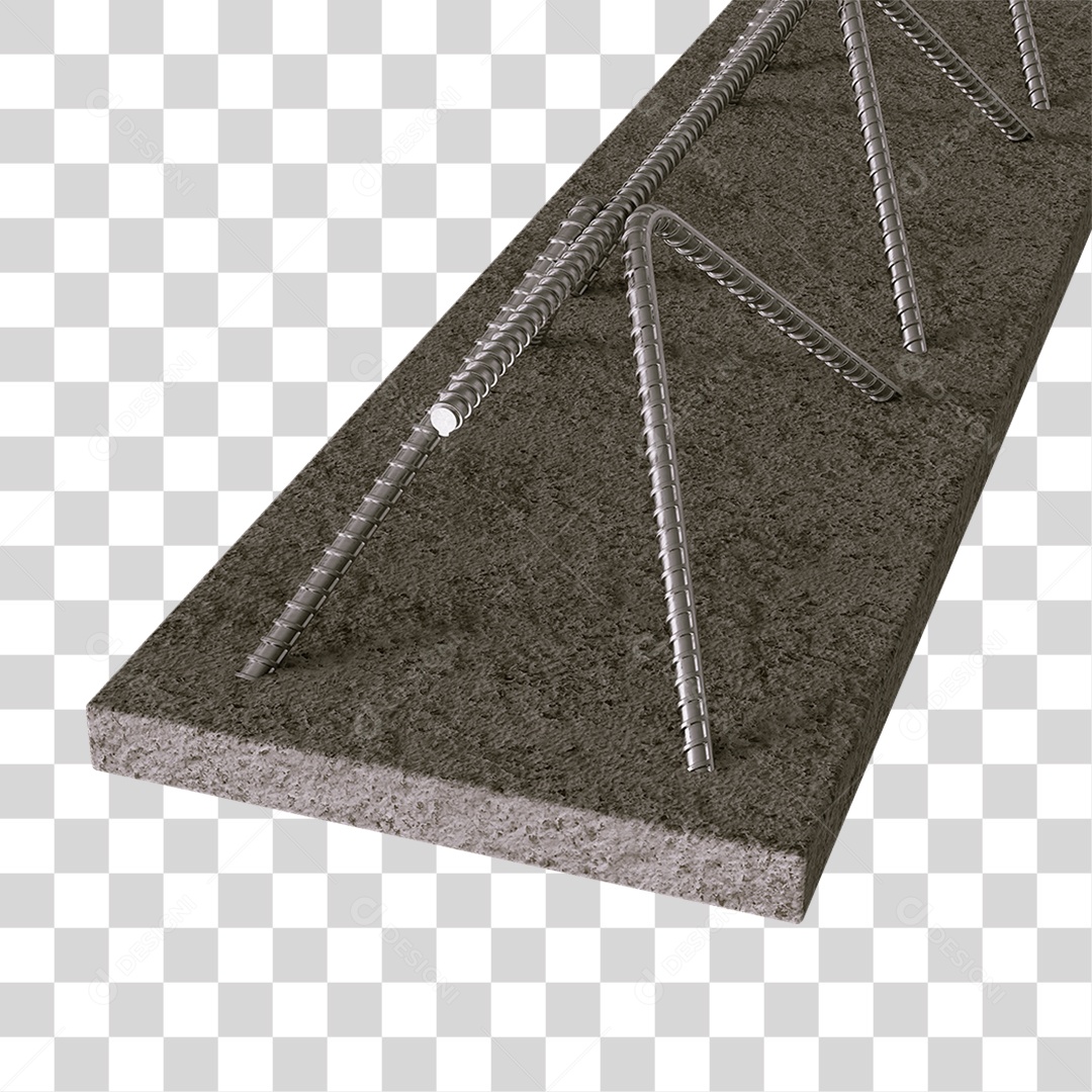 Barra de Ferro Treliça PNG Transparente