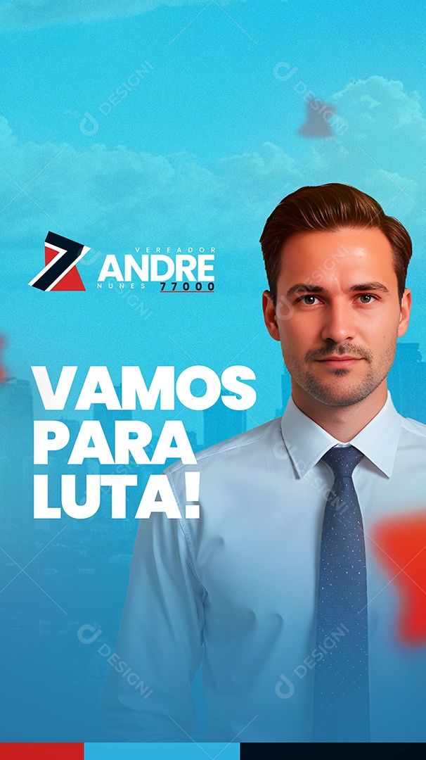 Campanha Eleitoral Política Eleição Va Prefeito Vereador Social Media Stories PSD