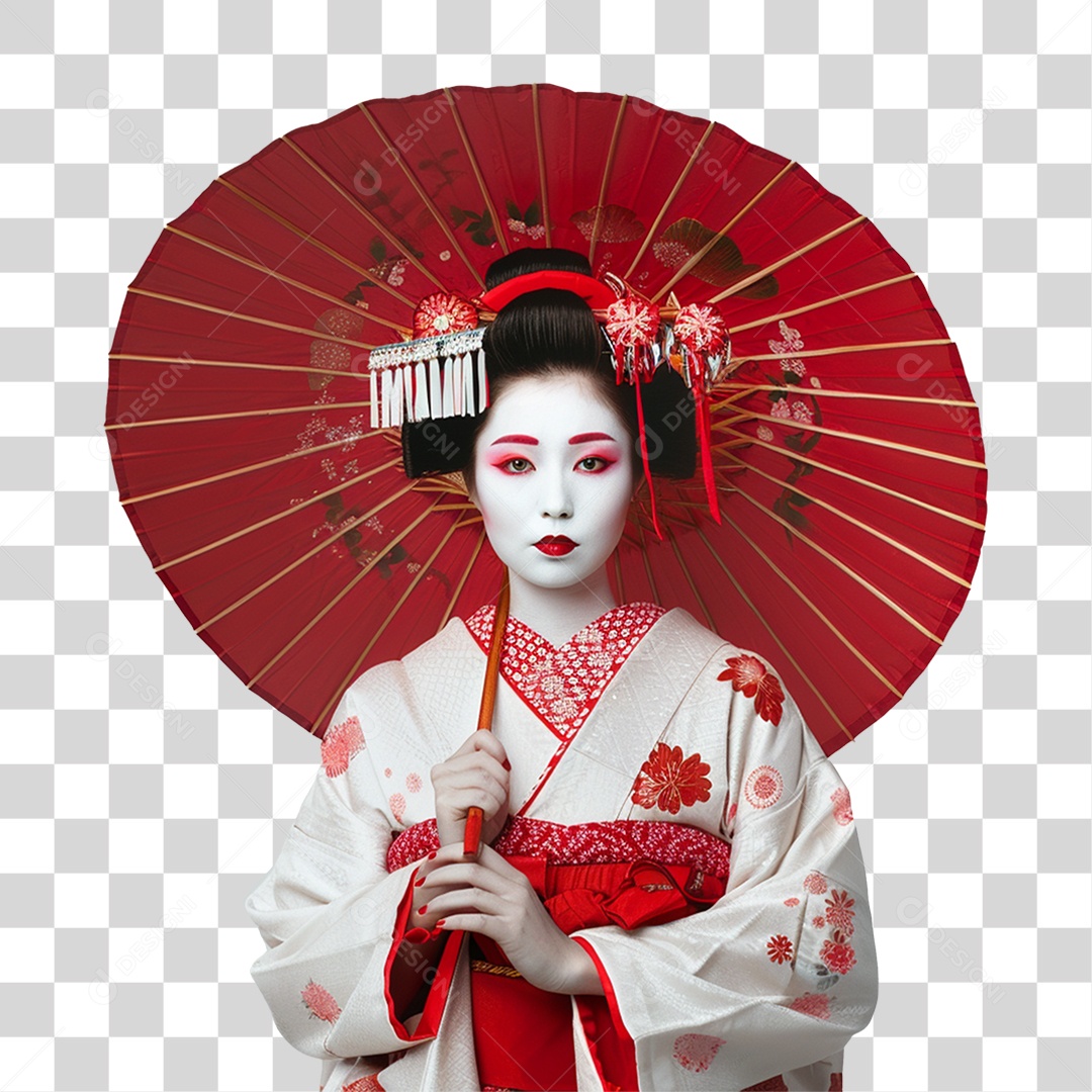 Japonesa Mulher PNG Transparente