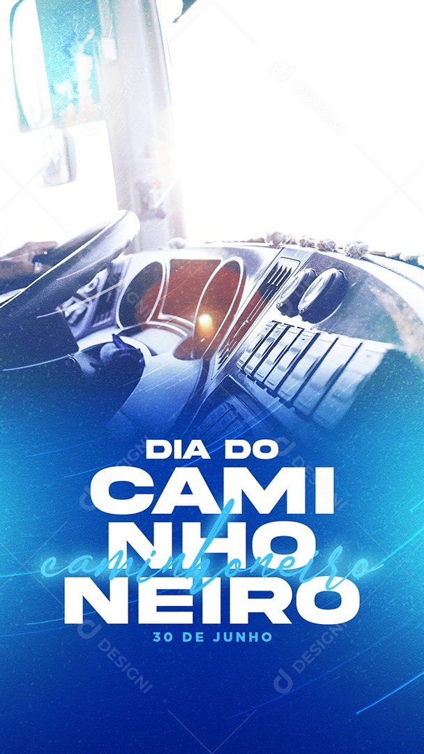 Dia Do Caminhoneiro Social Media PSD Editável