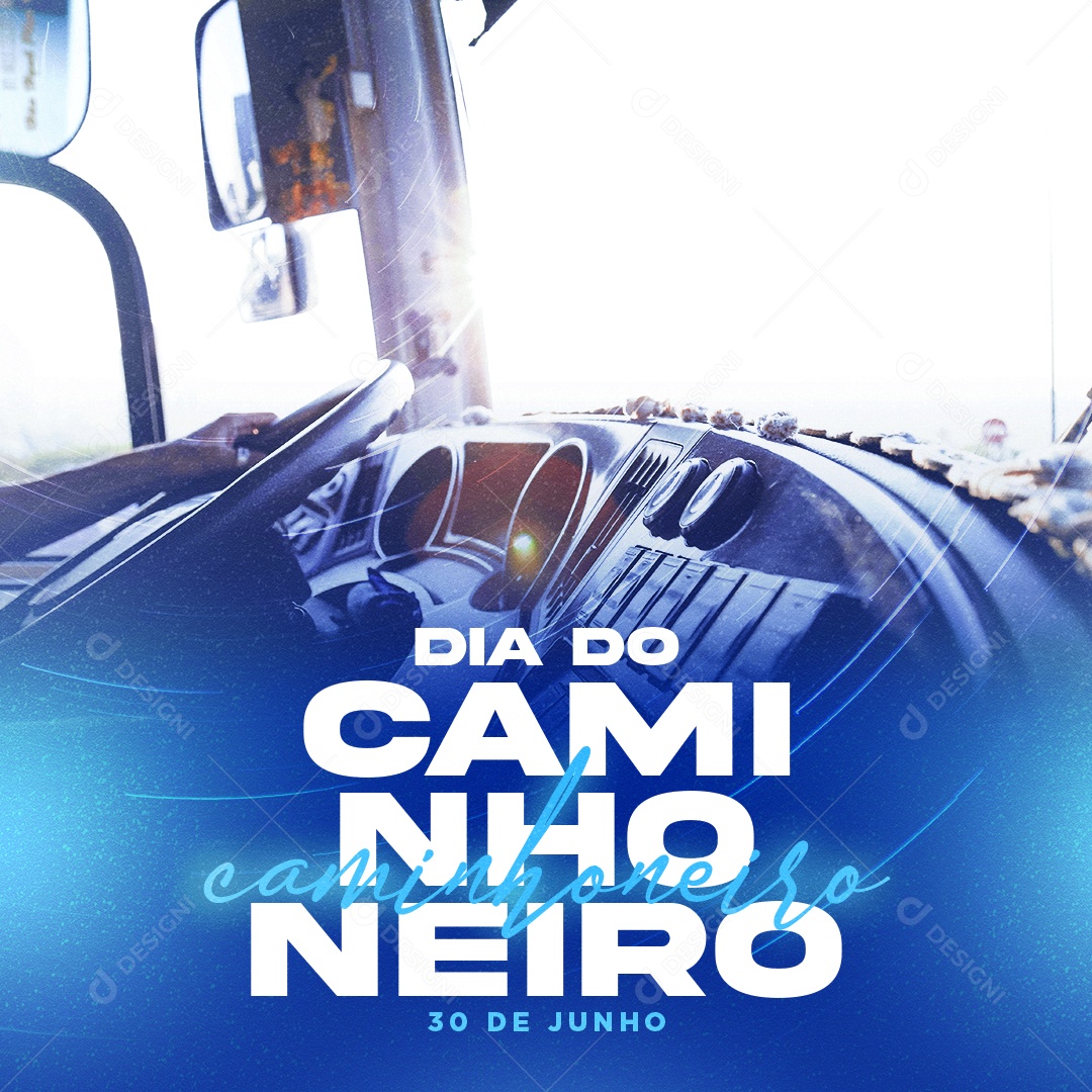 Dia Do Caminhoneiro Social Media PSD Editável