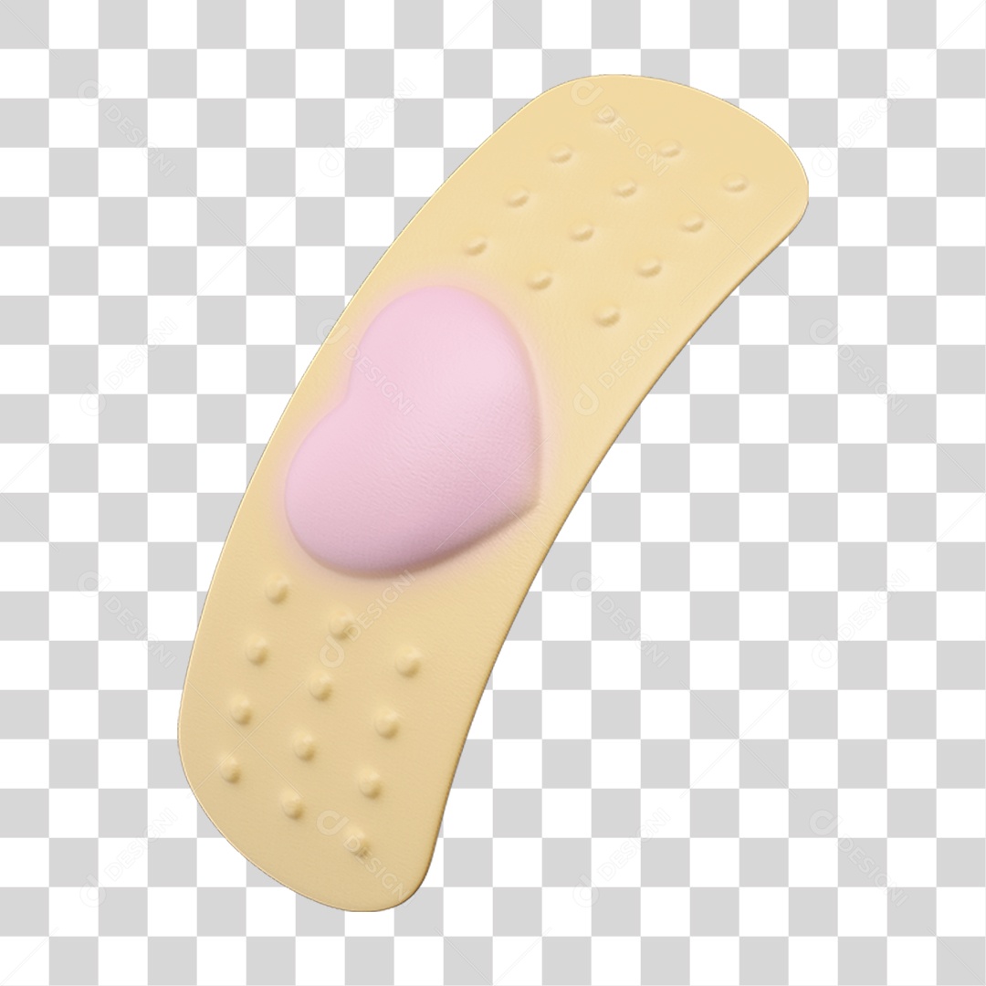 Elemento 3D Curativo PNG Transparente