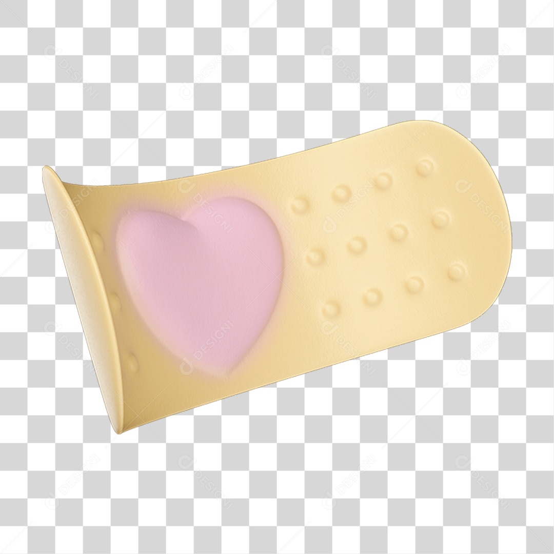 Elemento 3D Curativo PNG Transparente