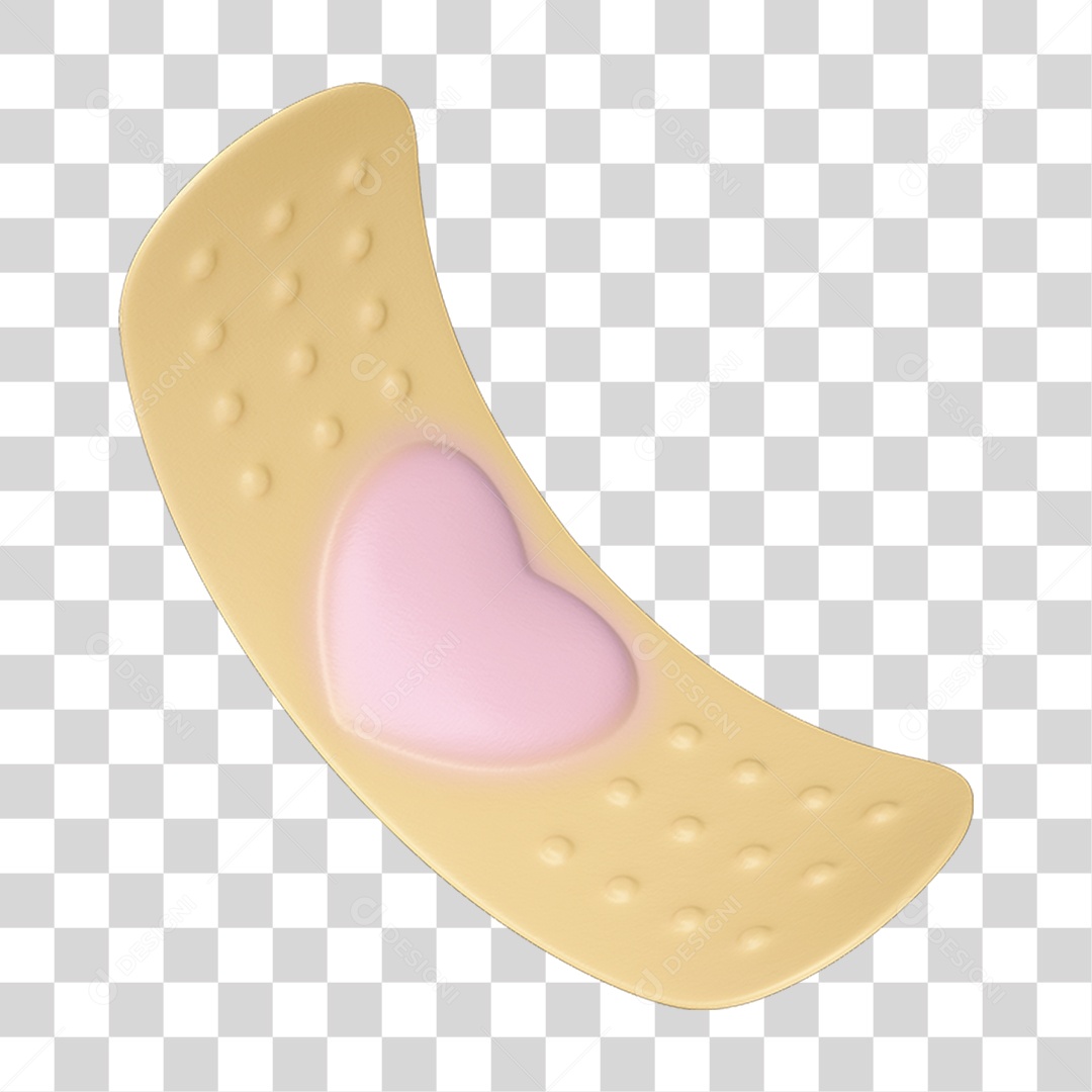 Elemento 3D Curativo PNG Transparente