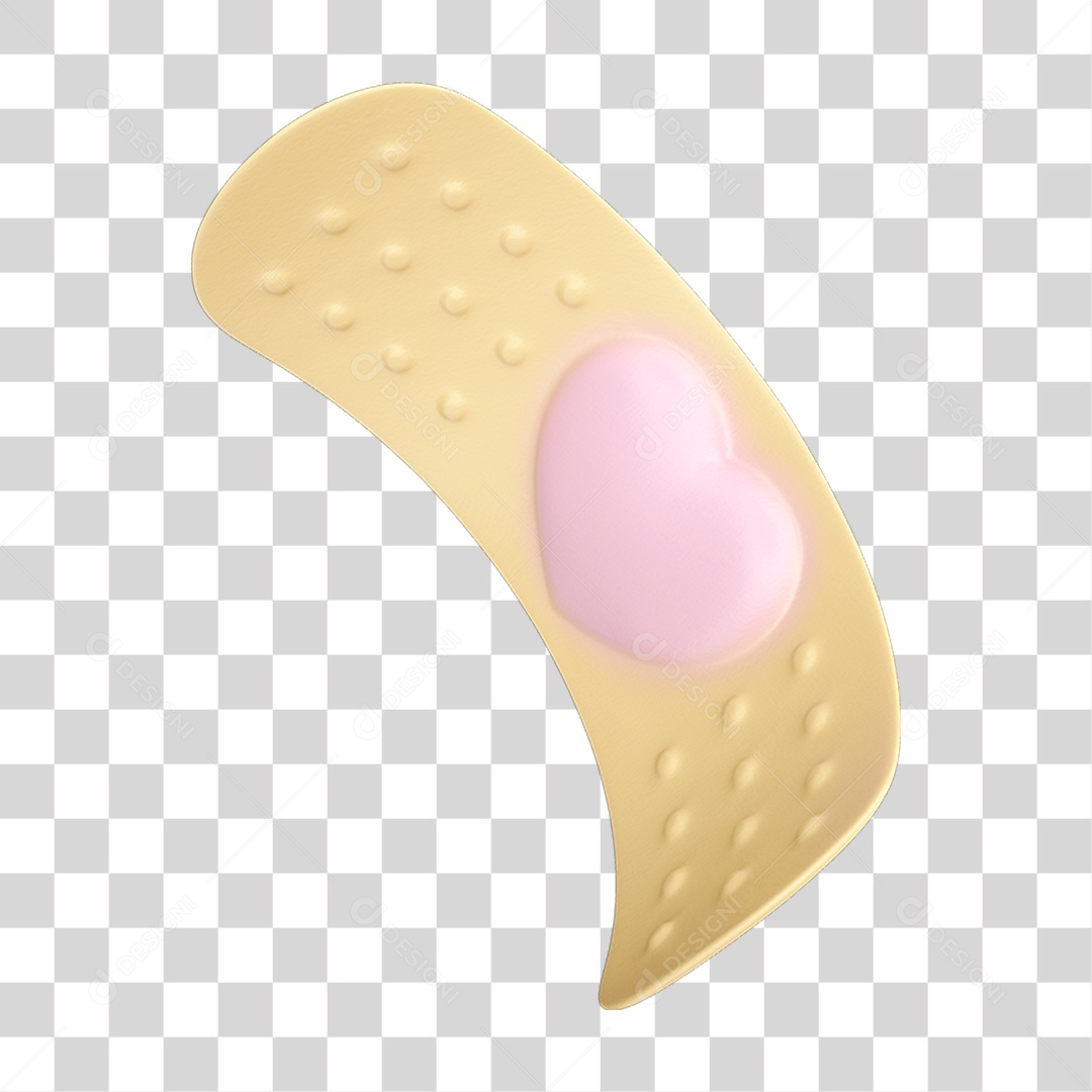 Elemento 3D Curativo PNG Transparente