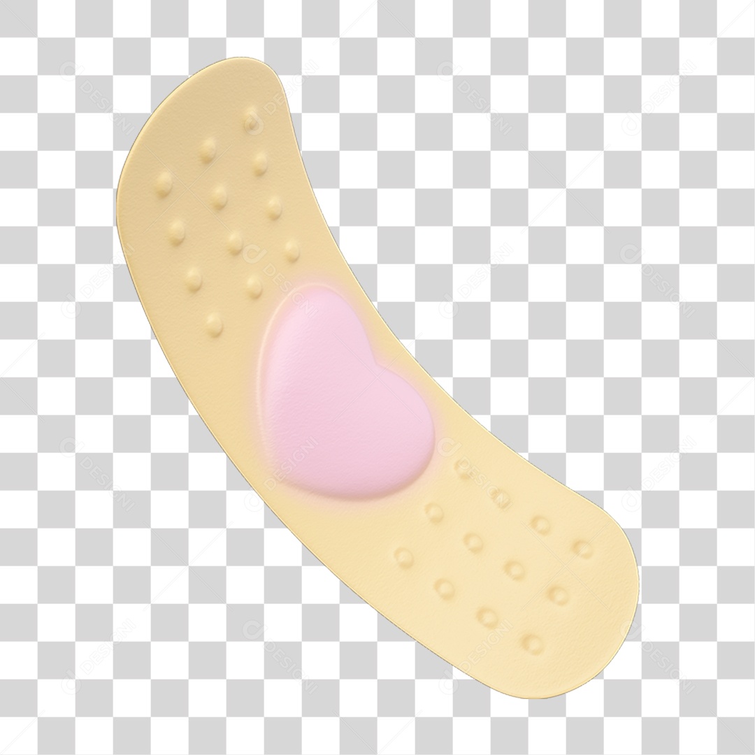 Elemento 3D Curativo PNG Transparente