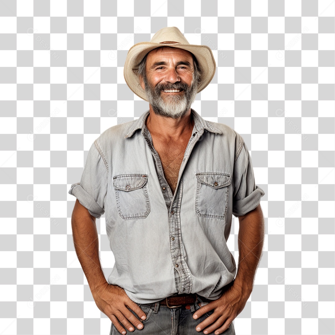 Farmer Man Transparent PNG