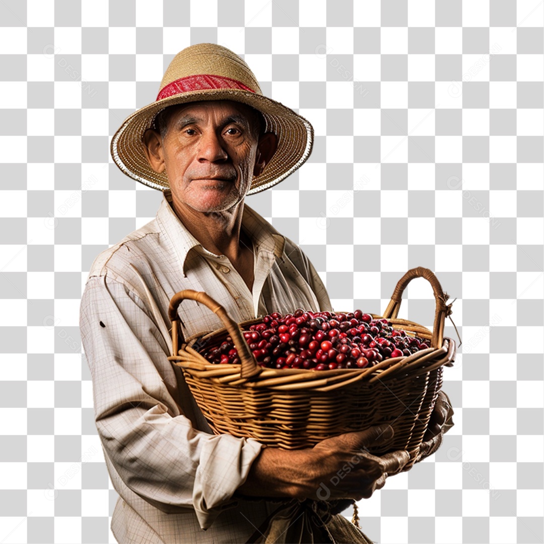 Homem Fazendeiro PNG Transparente