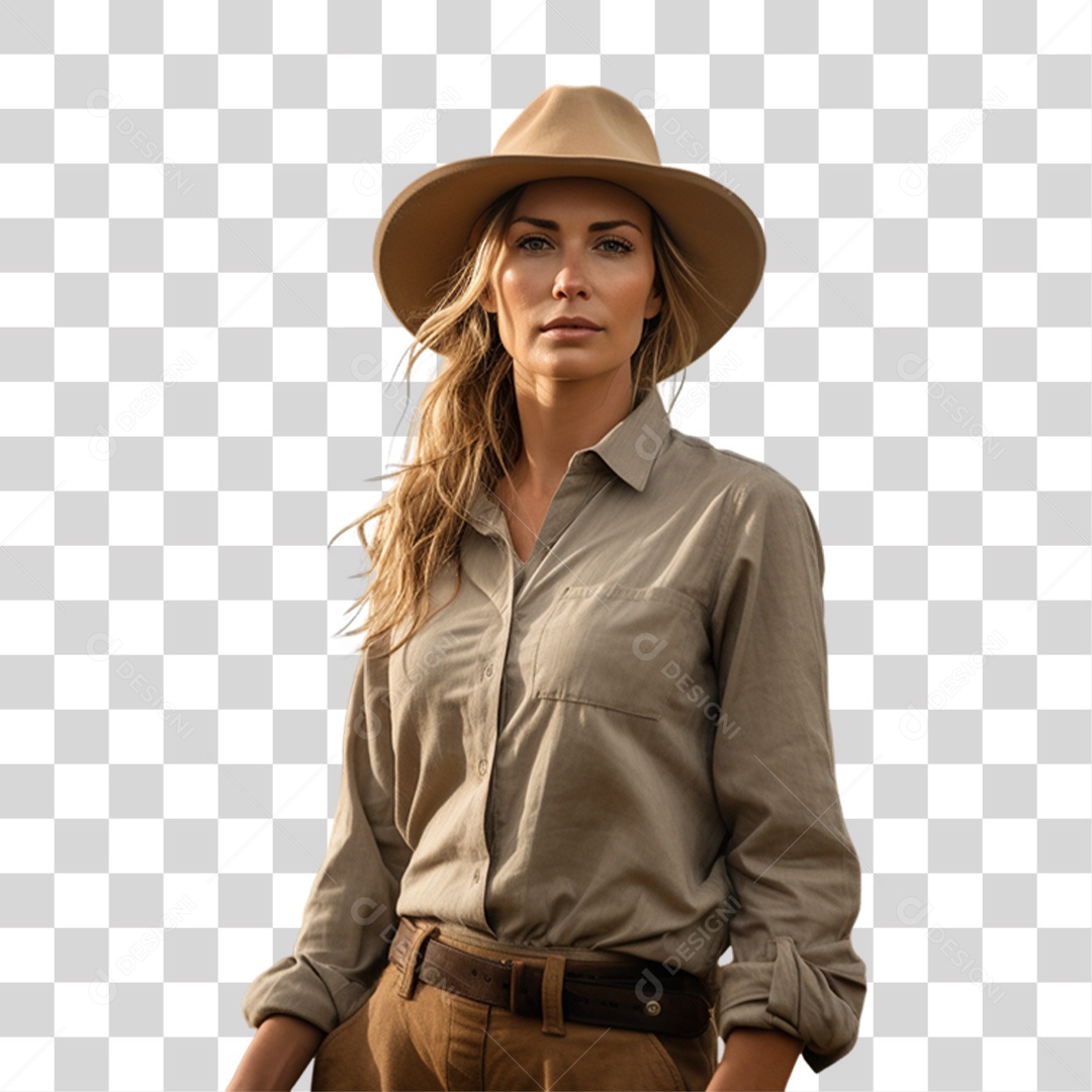 Mulher Agricultora PNG Transparente