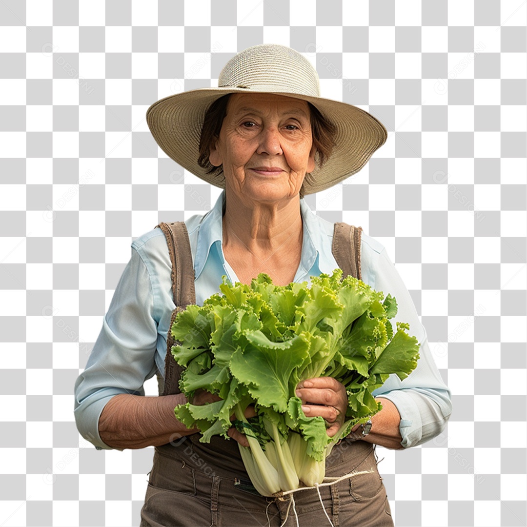 Mulher Agricultora PNG Transparente