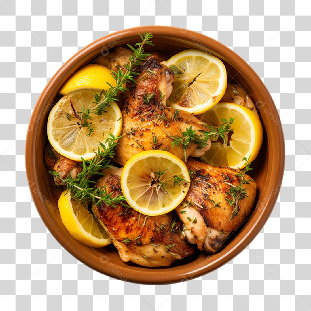 Porção de Frango PNG Transparente