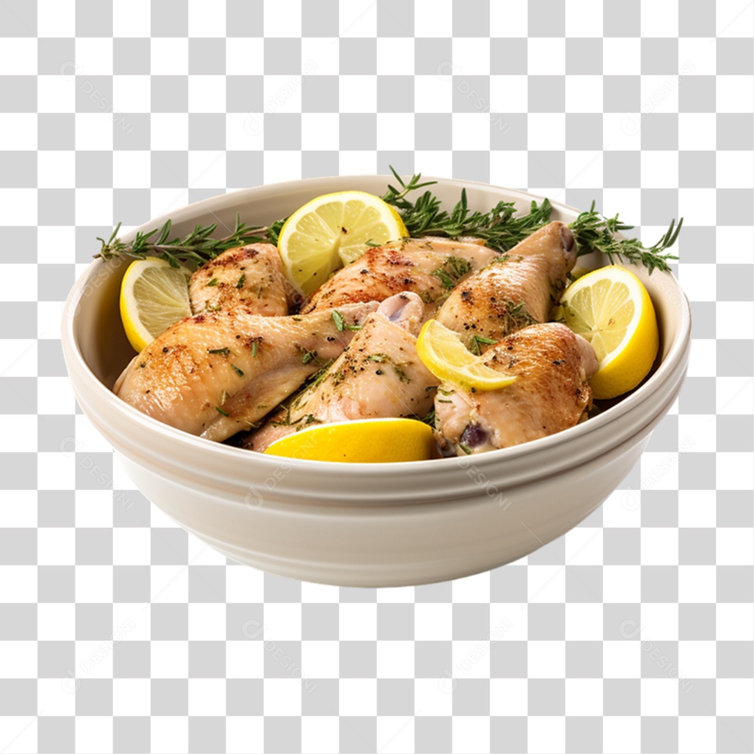 Porção de Frango PNG Transparente