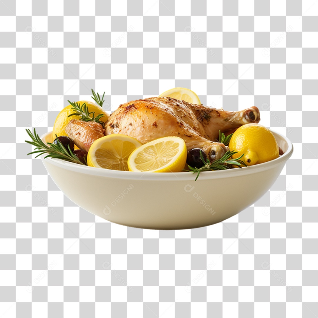 Porção de Frango PNG Transparente