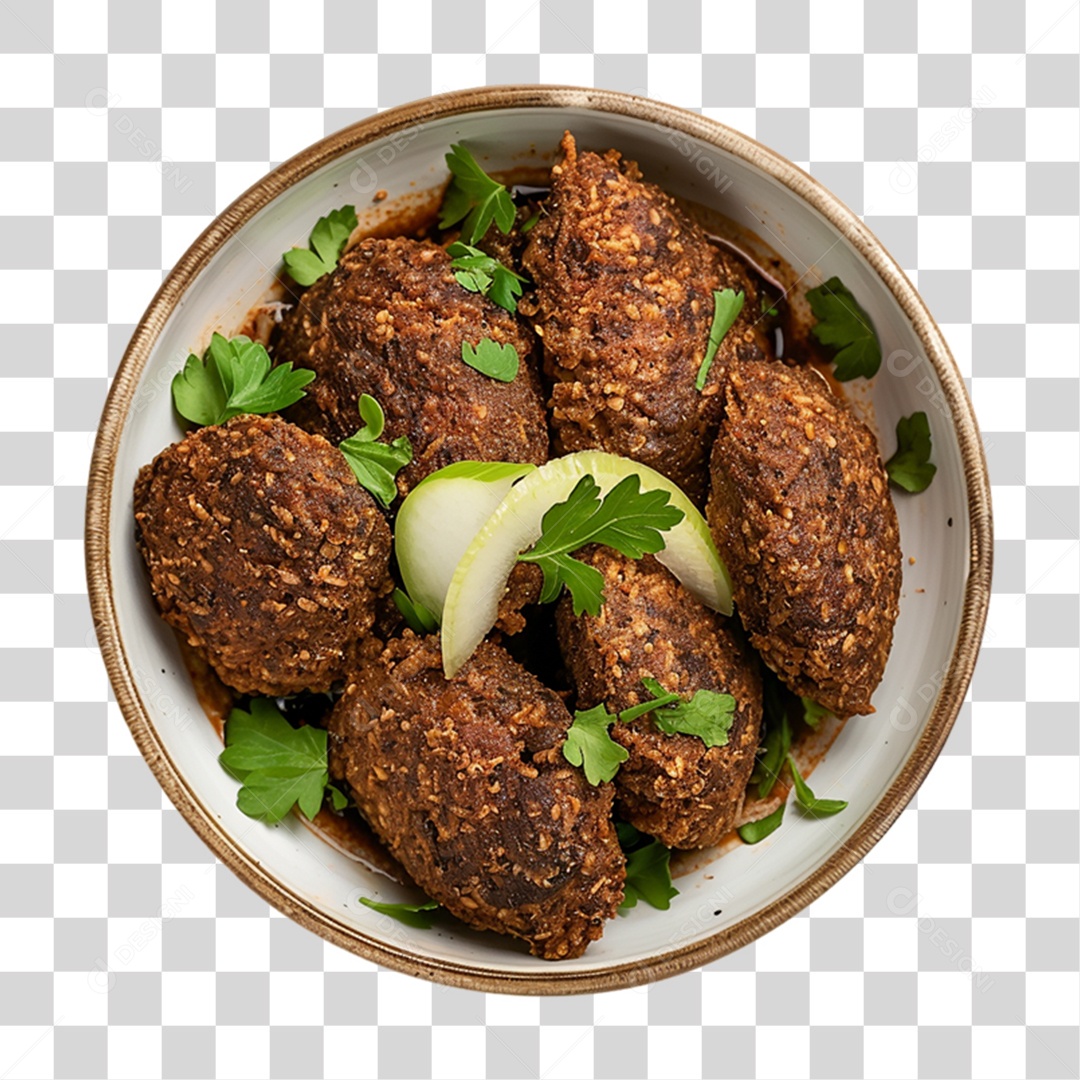 Porção de Kibe PNG Transparente