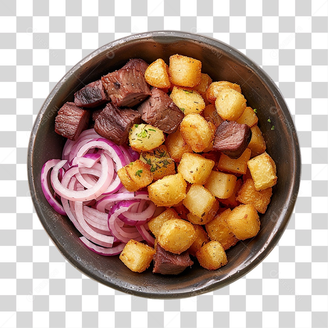 Porção de Carnes PNG Transparente