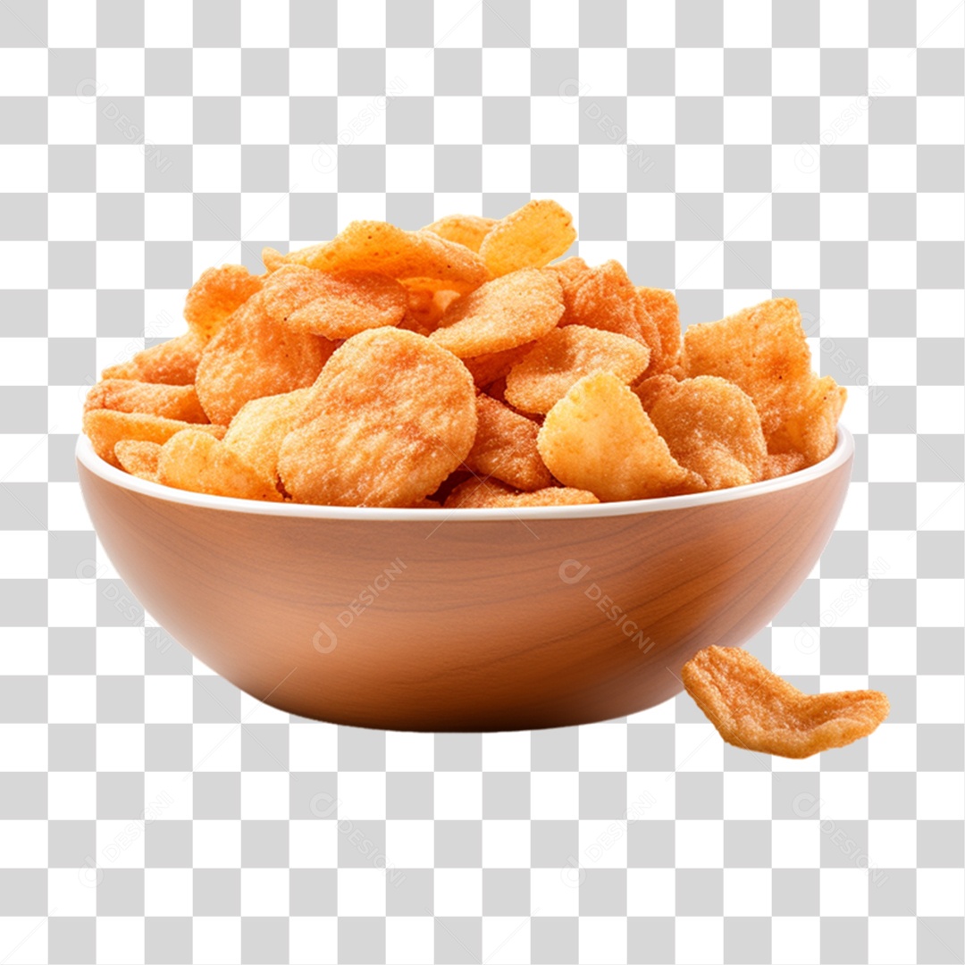 Porção de Torresmo PNG Transparente