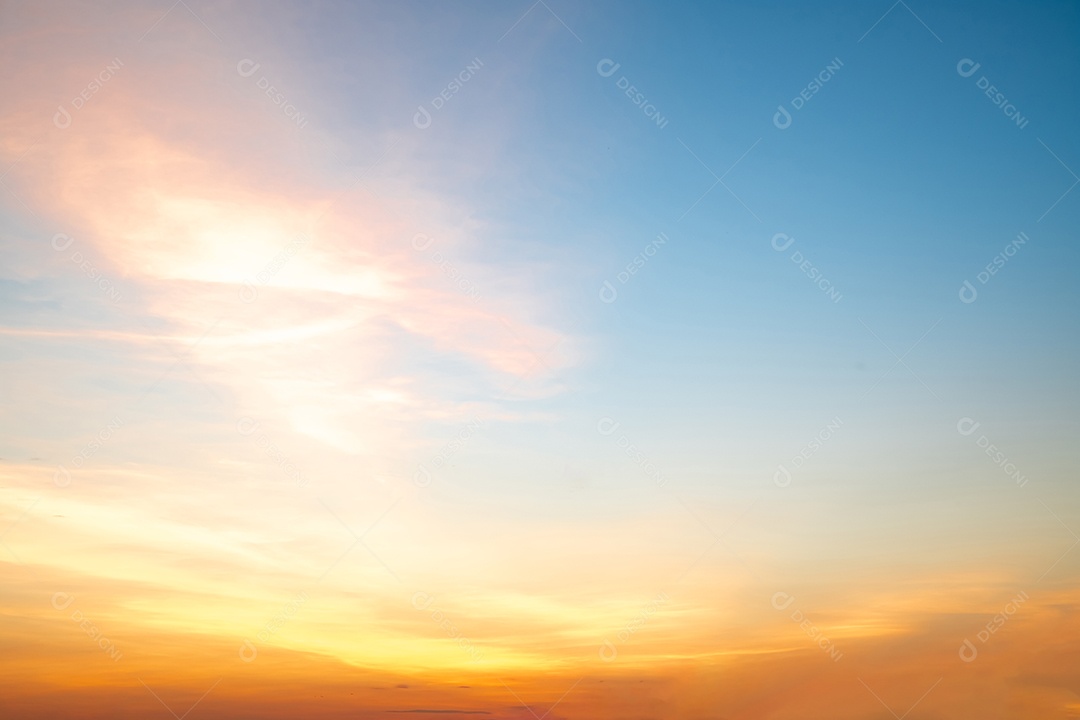 Fundo abstrato de céu