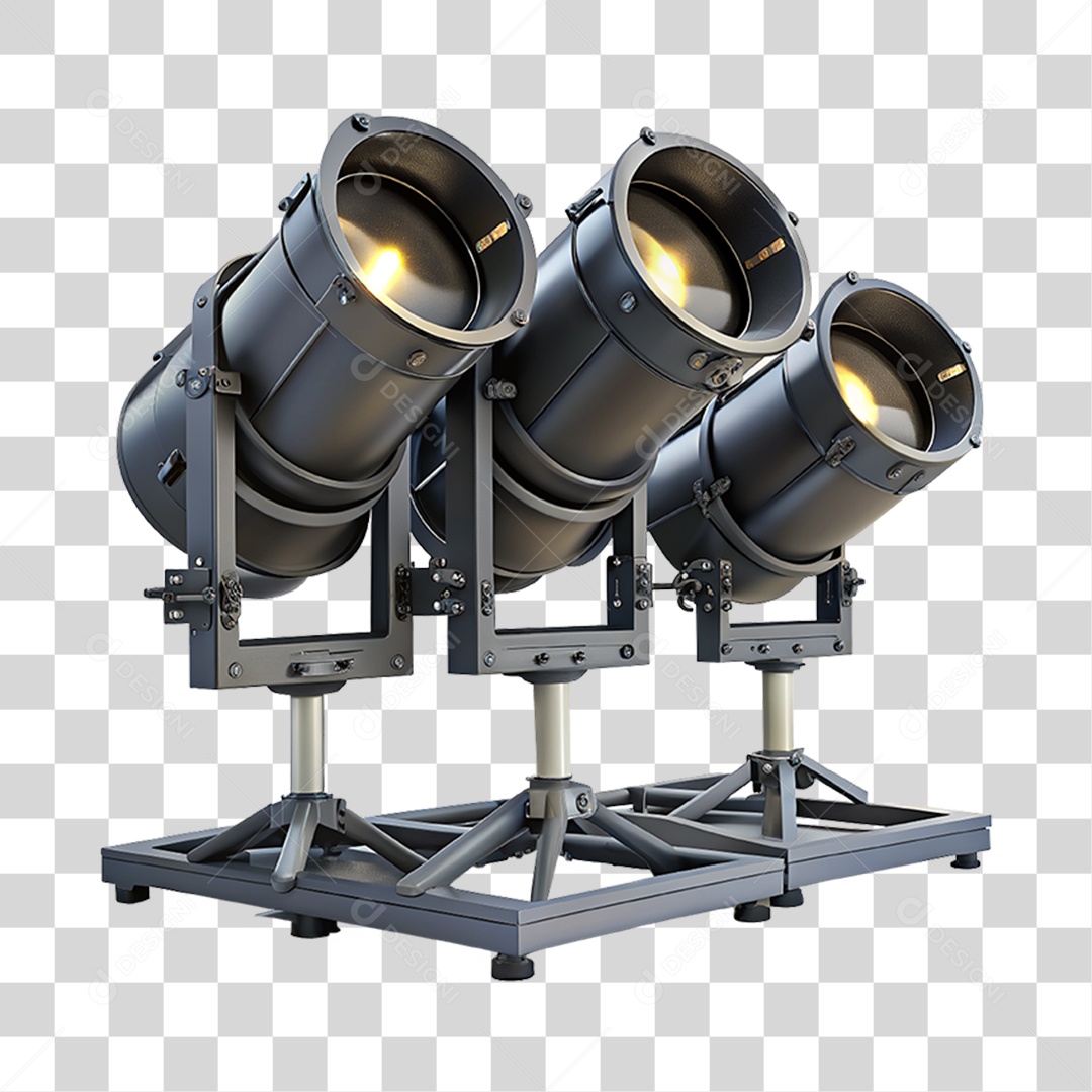 Refletor Luzes Cores PNG Transparente