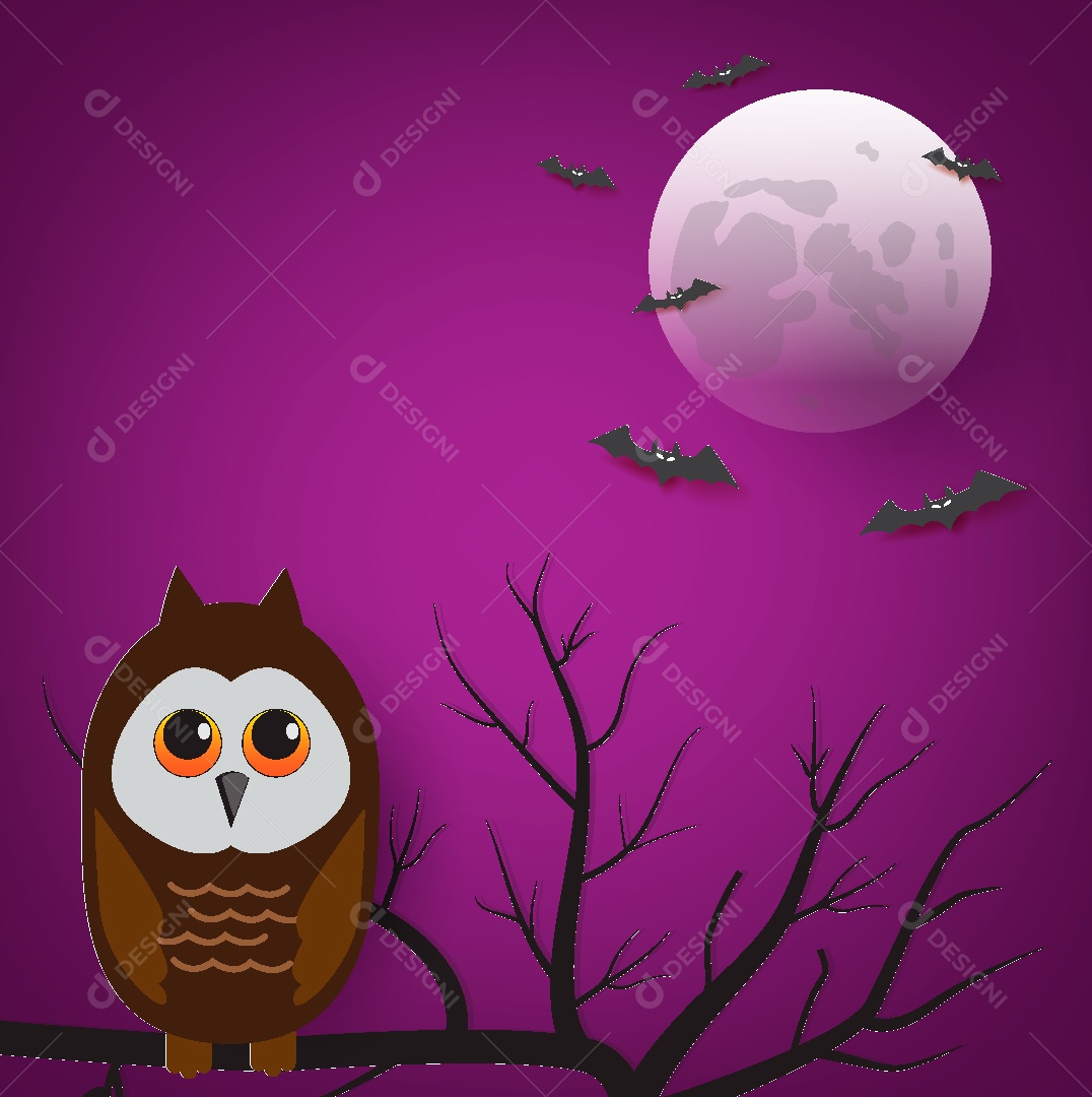 Feliz Halloween Ilustração Vetor EPS