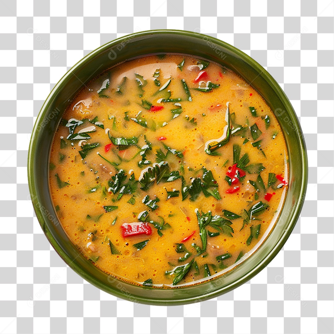 Elemento 3D Sopas Vários Sabores PNG Transparente