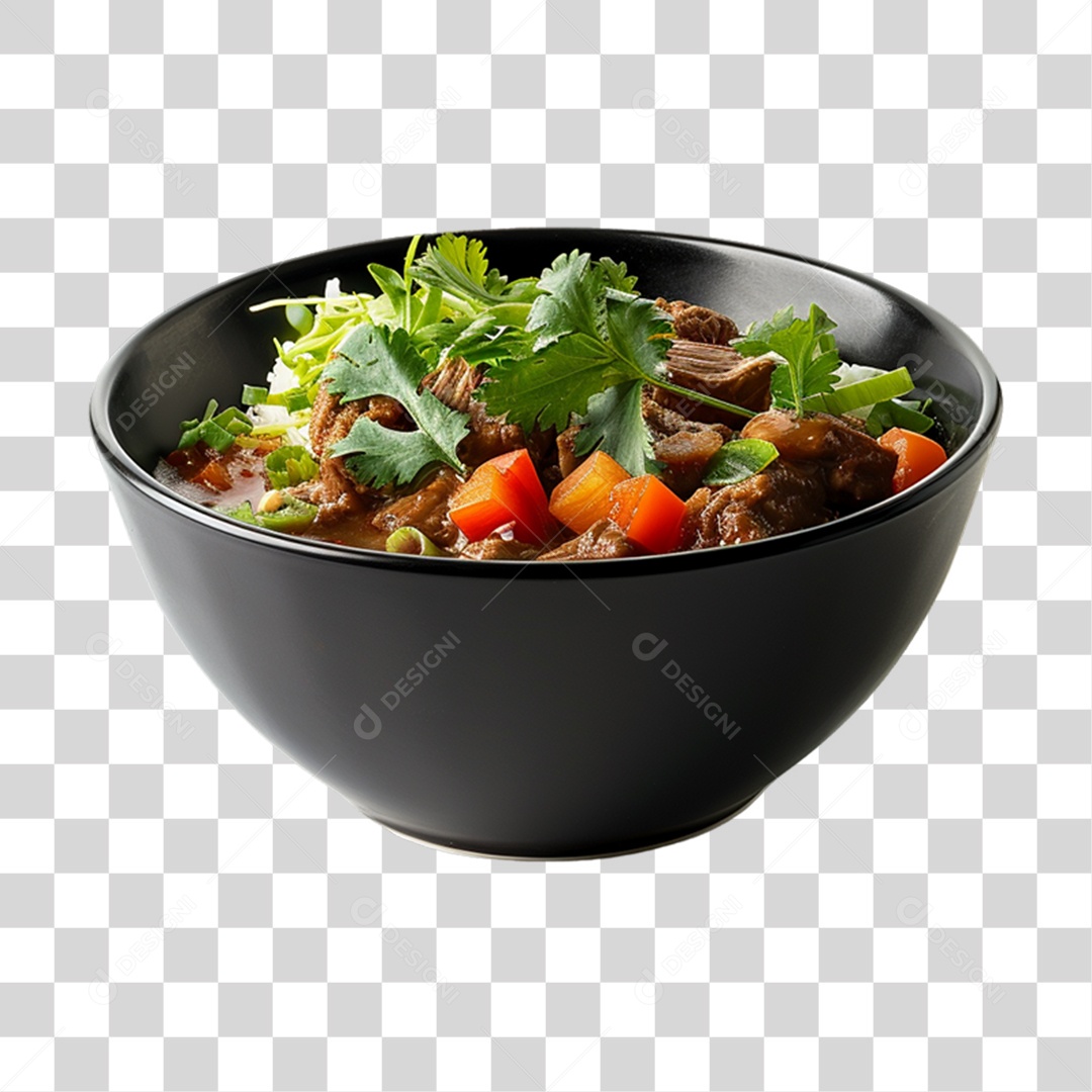 Elemento 3D Sopas Vários Sabores PNG Transparente