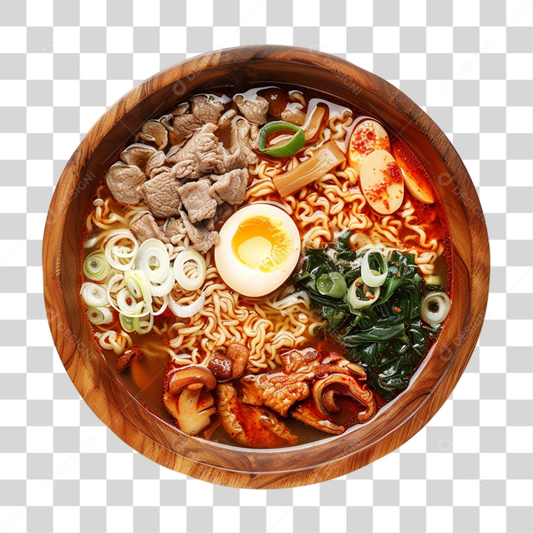 Elemento 3D Sopas Vários Sabores PNG Transparente