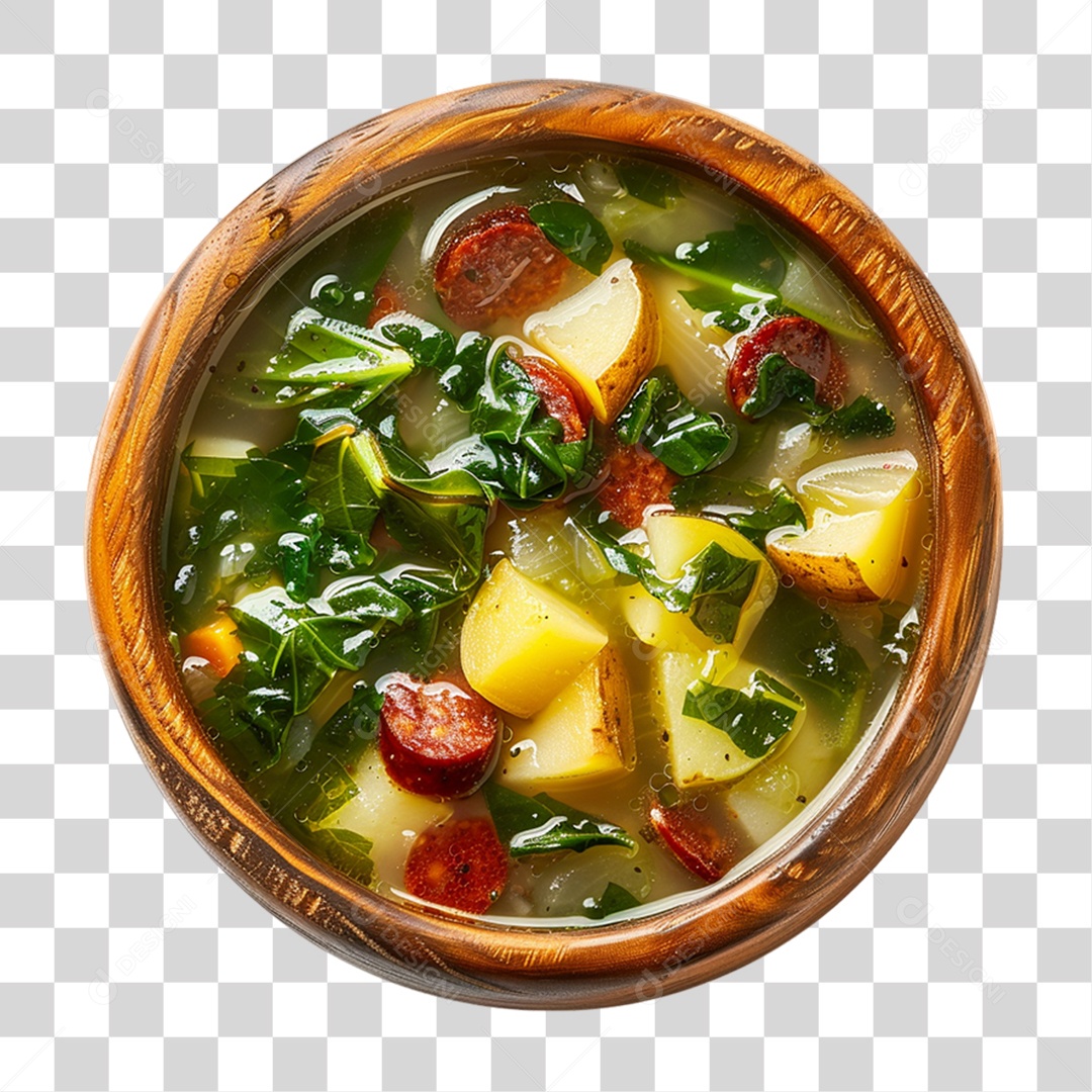 Elemento 3D Sopas Vários Sabores PNG Transparente