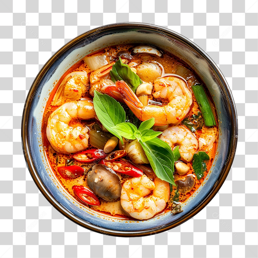 Elemento 3D Sopas Vários Sabores PNG Transparente