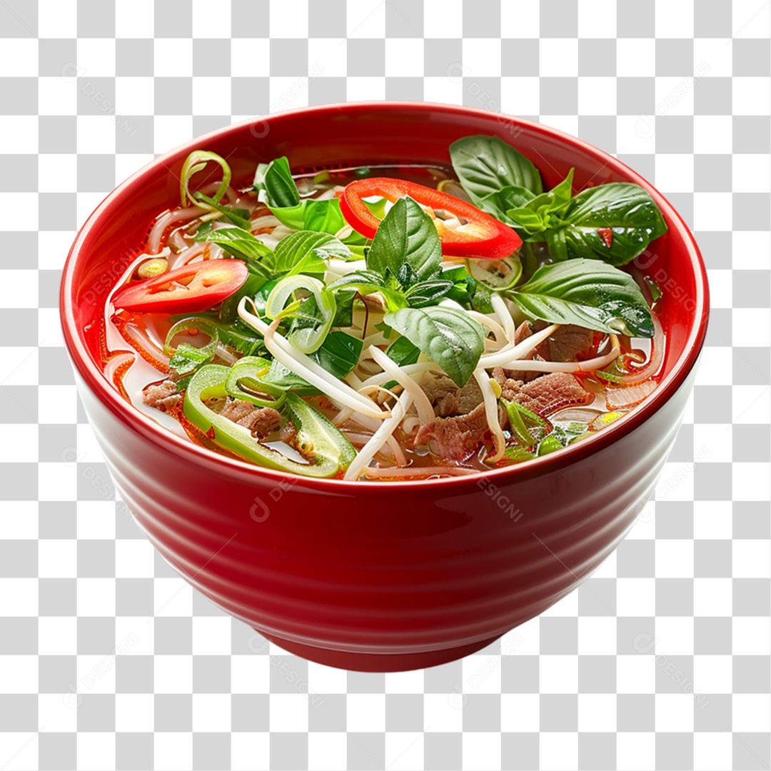 Elemento 3D Sopas Vários Sabores PNG Transparente