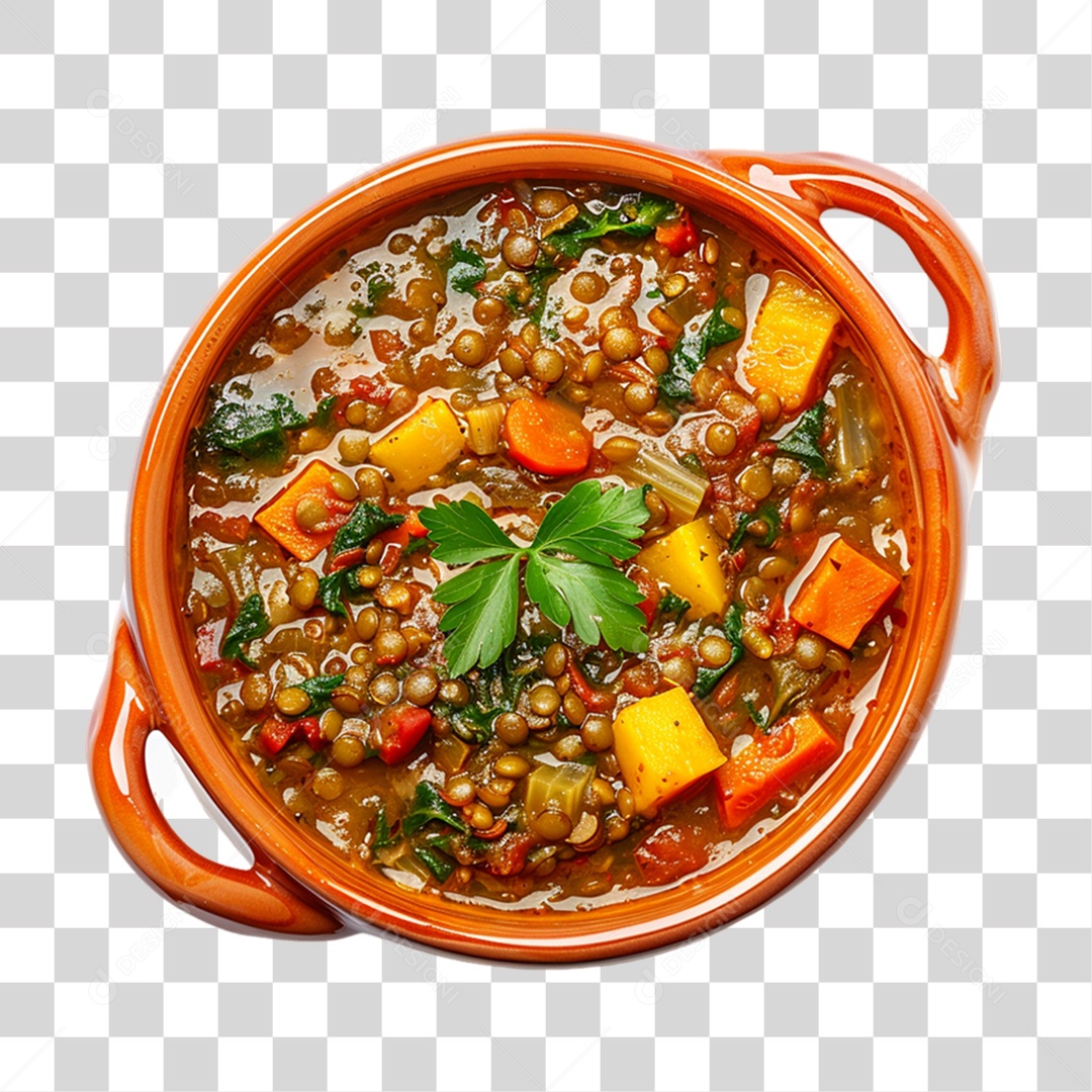 Elemento 3D Sopas Vários Sabores PNG Transparente