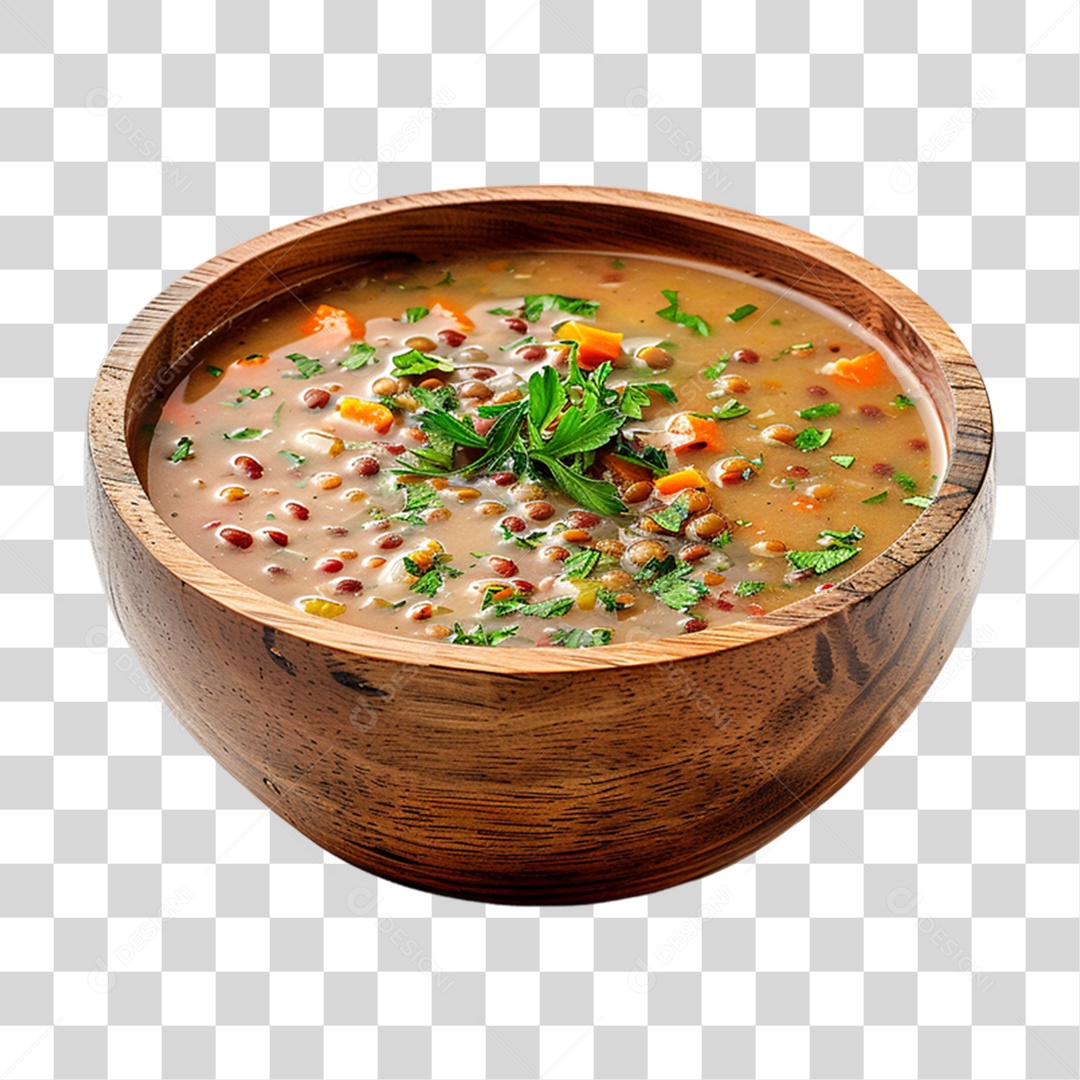 Elemento 3D Sopas Vários Sabores PNG Transparente