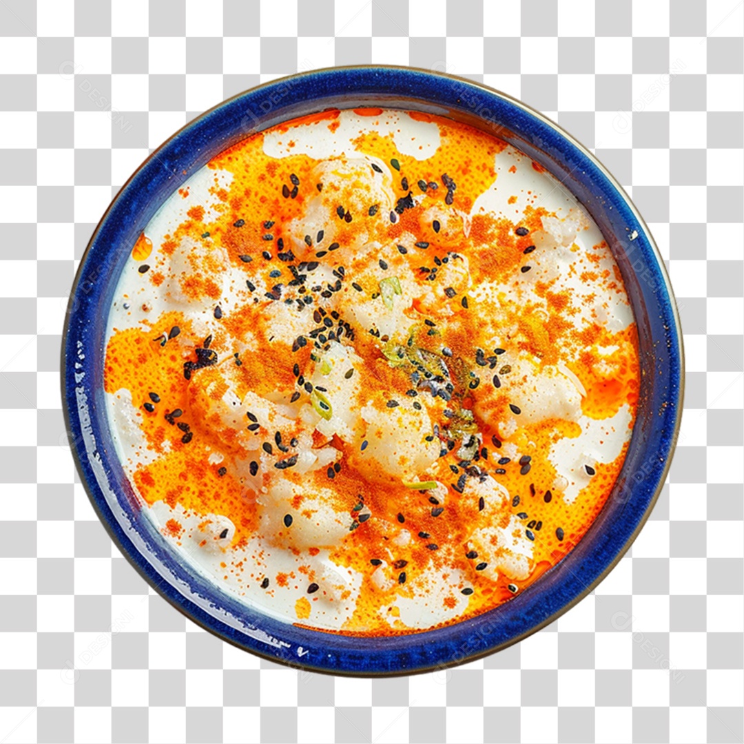 Elemento 3D Sopas Vários Sabores PNG Transparente