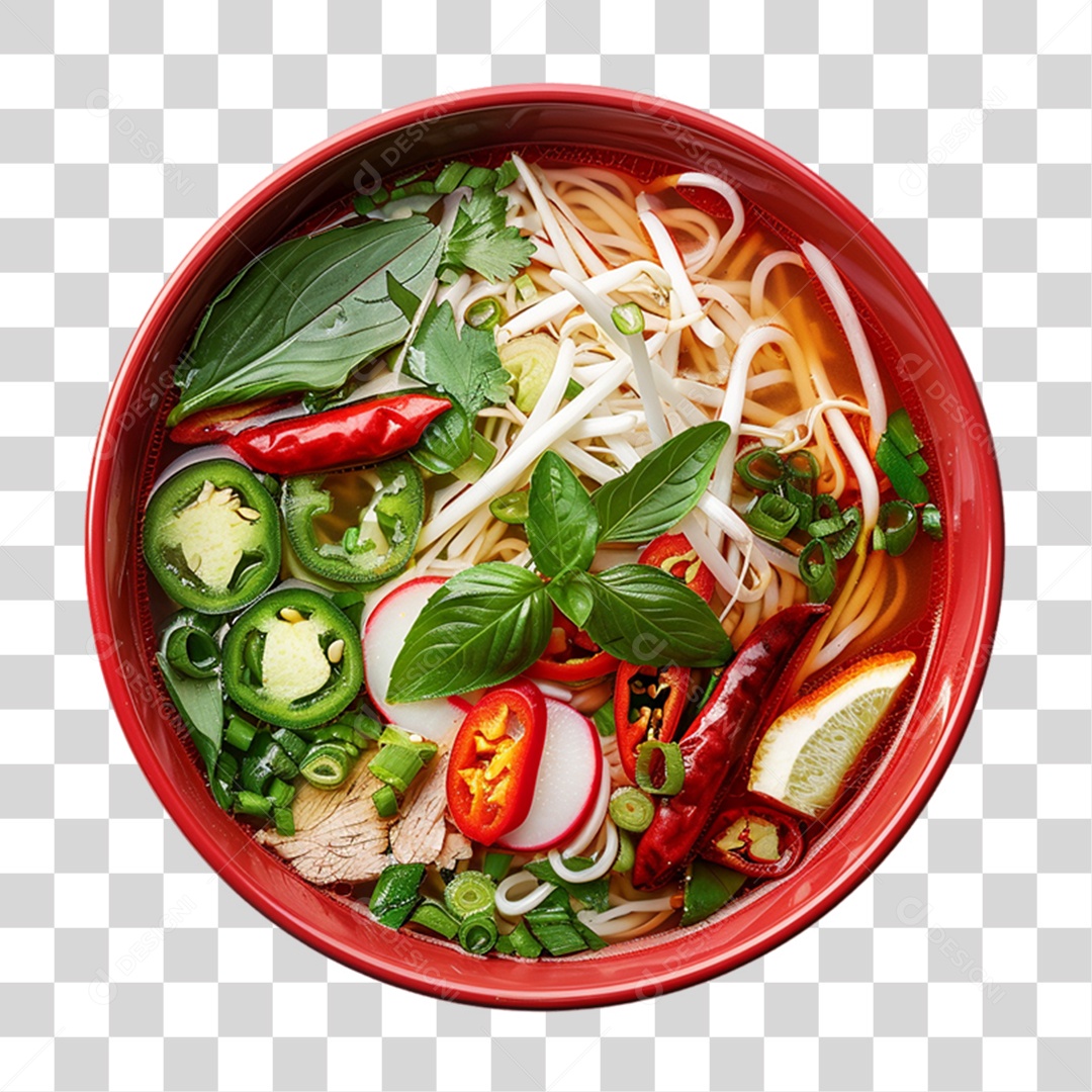 Elemento 3D Sopas Vários Sabores PNG Transparente