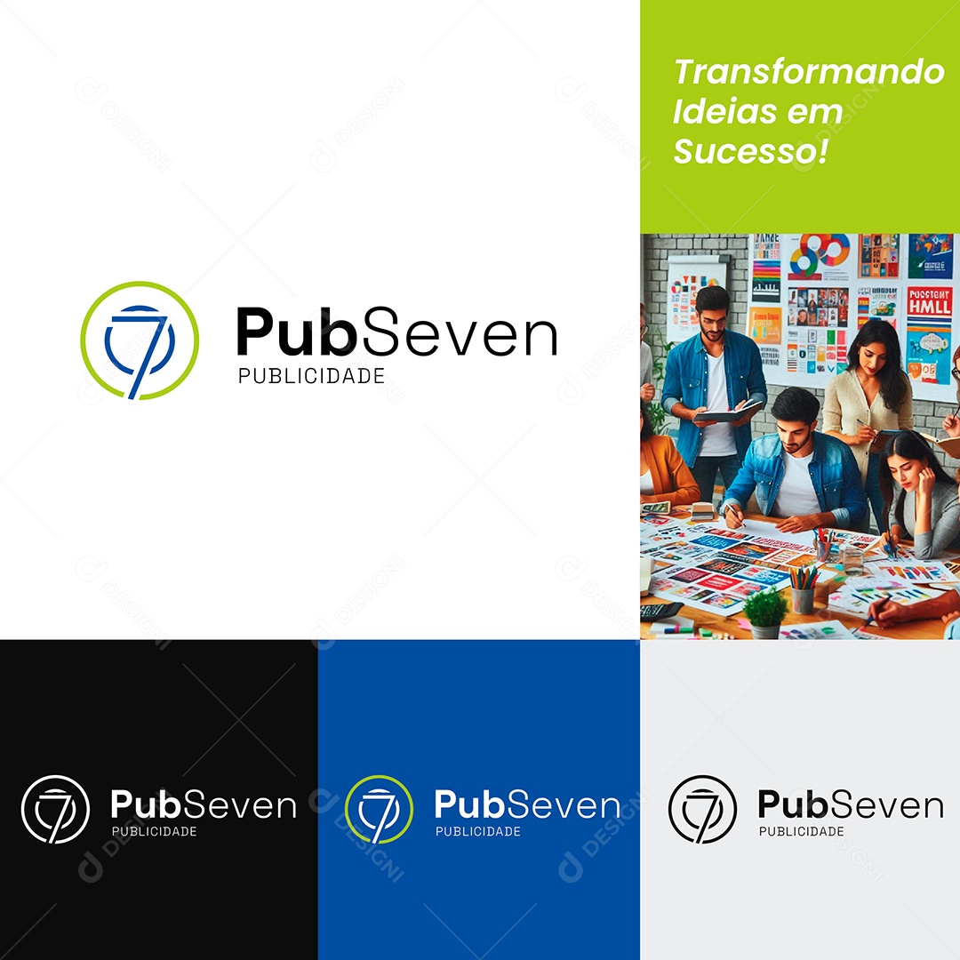 Logo Publicidade Vetor Ai + EPS Editável