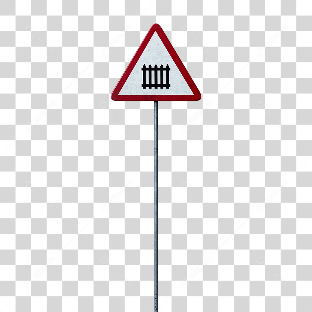 Placa de Trânsito Sinalização Rodoviária PNG Transparente