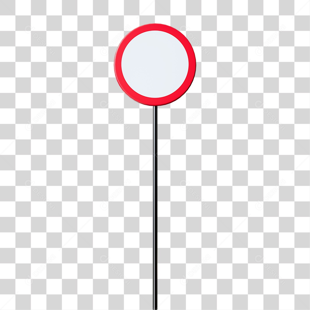 Placa de Trânsito Sinalização Rodoviária PNG Transparente