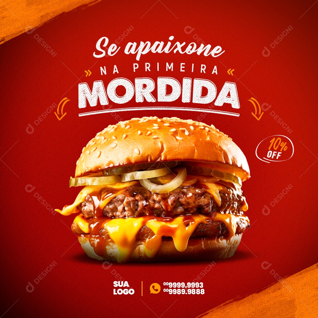 Social Media Hambuergueria Se Apaixone na Primeira Mordida