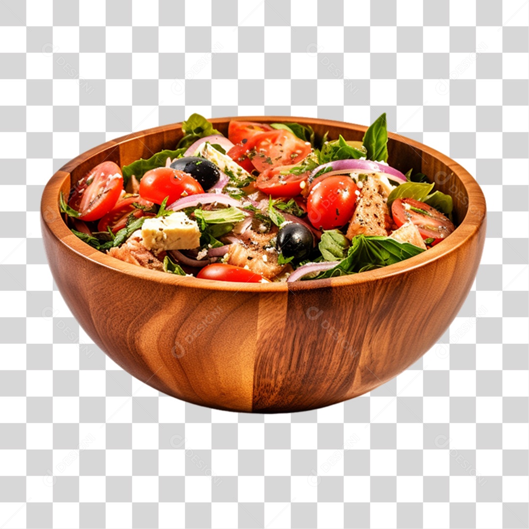 Saladas Verduras Legumes em Vasilha PNG Transparente