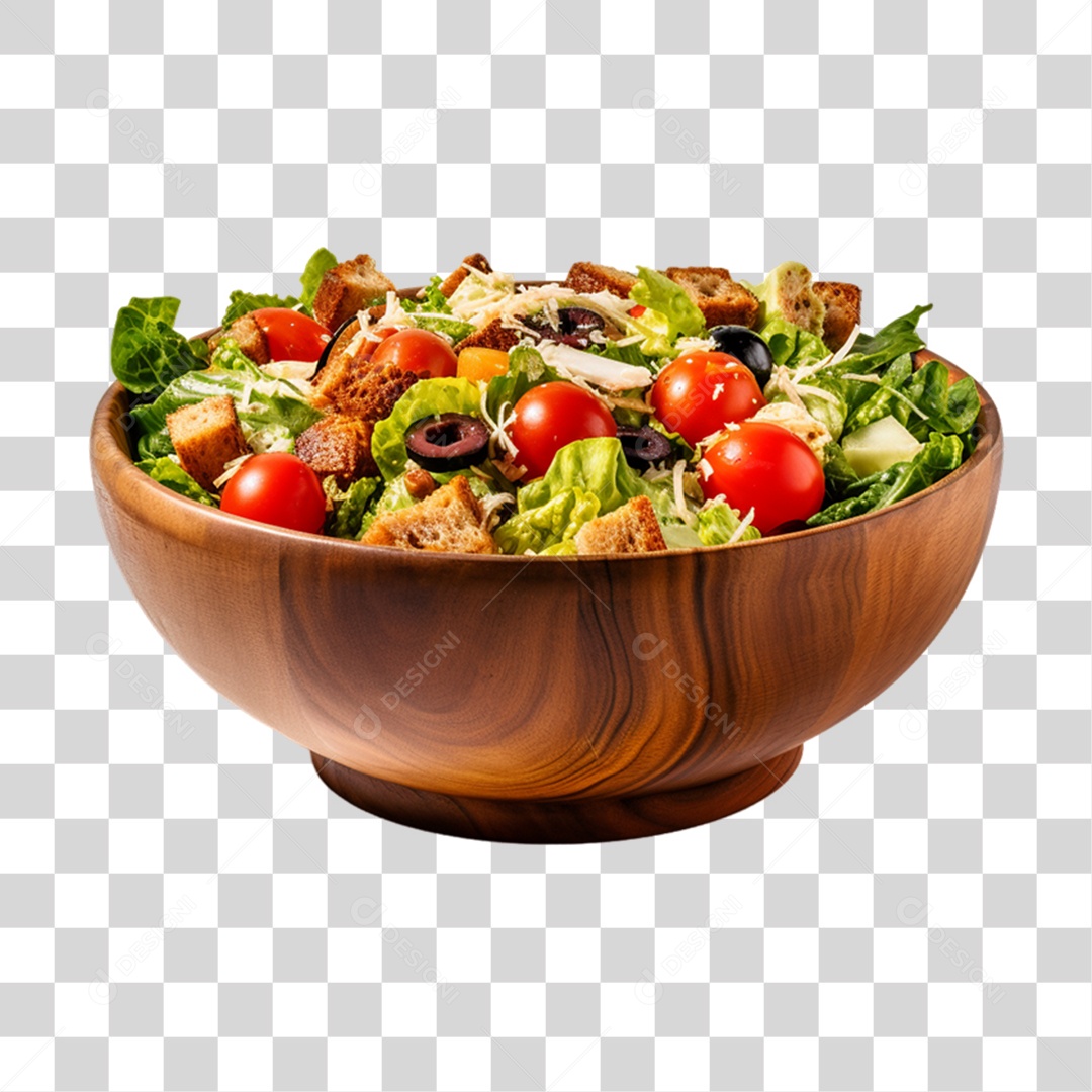 Saladas Verduras Legumes em Vasilha PNG Transparente