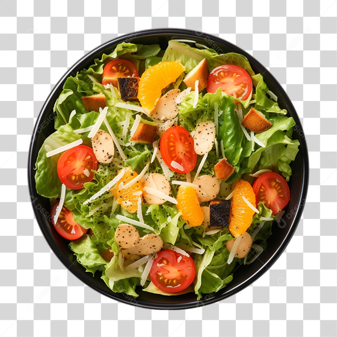 Saladas Verduras Legumes em Vasilha PNG Transparente