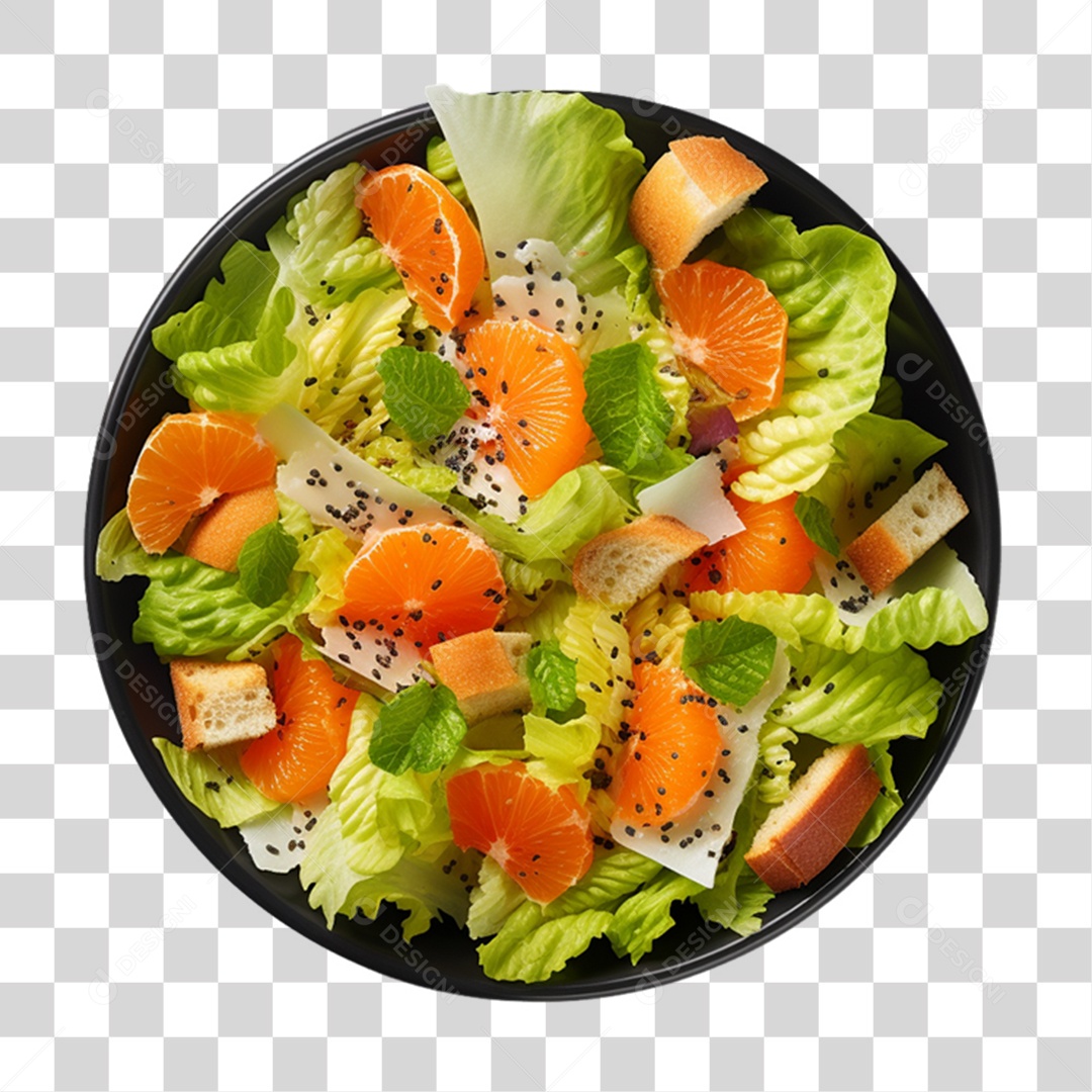 Saladas Verduras Legumes em Vasilha PNG Transparente