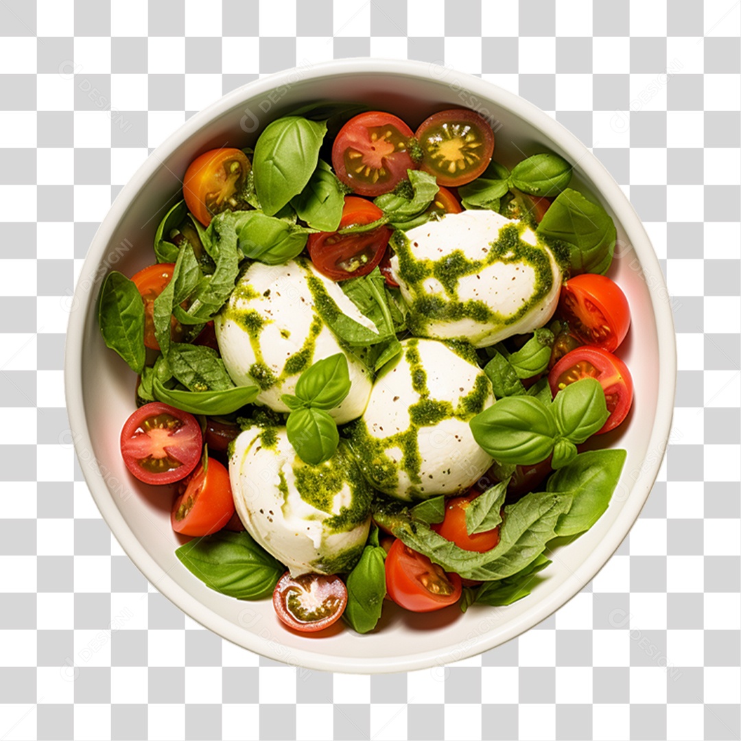 Saladas Verduras Legumes em Vasilha PNG Transparente