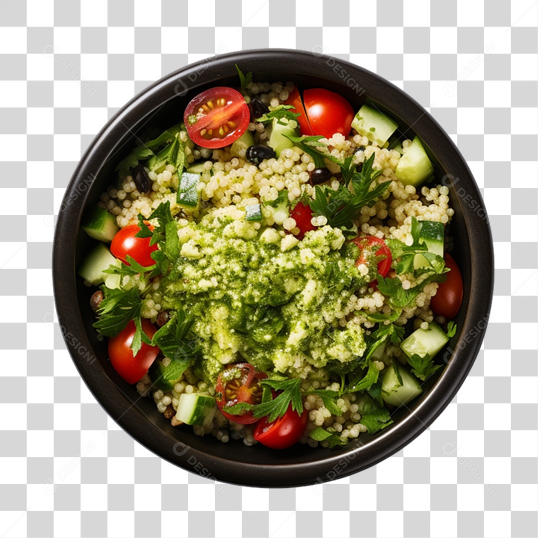 Saladas Verduras Legumes em Vasilha PNG Transparente