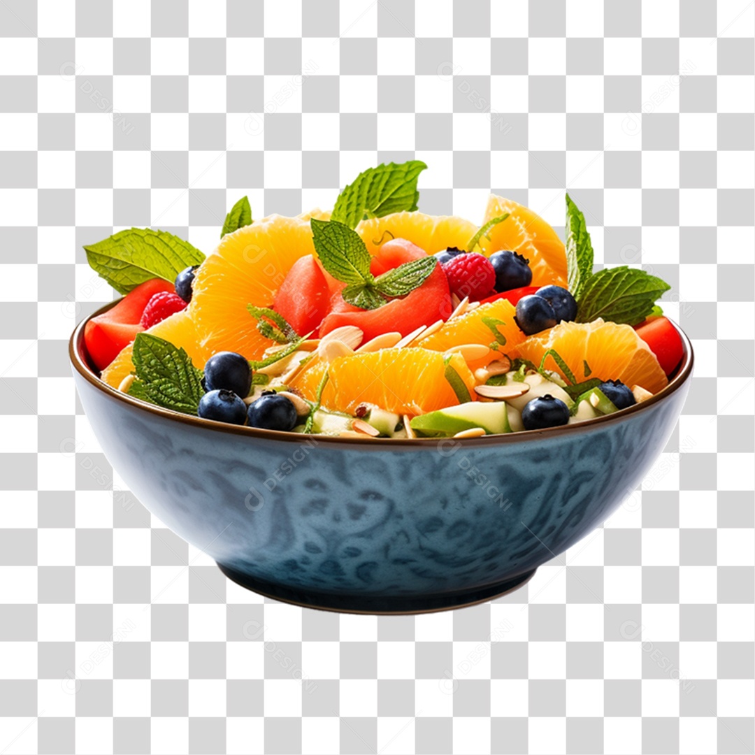 Saladas Verduras Legumes em Vasilha PNG Transparente